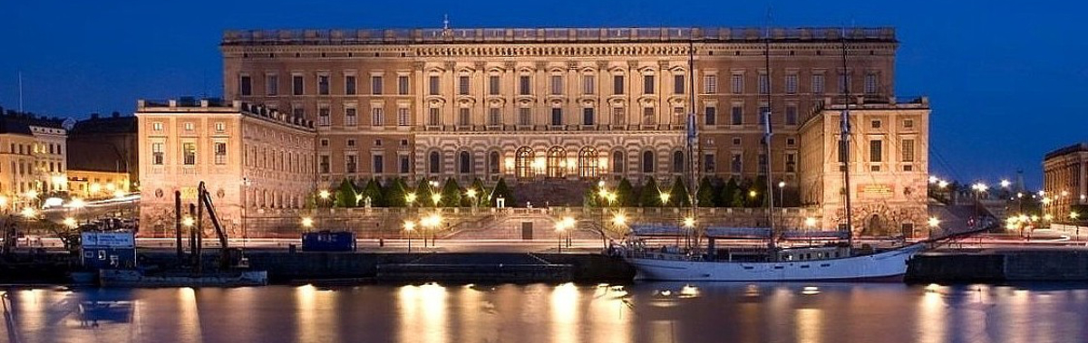 Stockholm Palace at Night