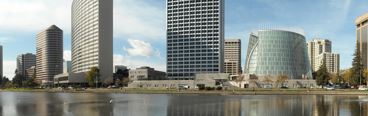 Oakland Lake Merritt Skyline